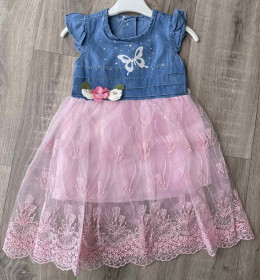 Сукня Tot Girls «Метелик» рожевий, 1-2-3-4 роки