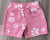 Шорти Altun "Лапки" рожевий, дівчинка 2-3-4-5-7 років, фото