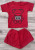 Костюм "Amor Fati" красный, девочка 2-3-4-5 лет, фото