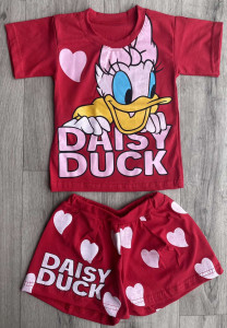 Костюм "Daisy Duck" червоний, дівчинка 2-3-4-5 років