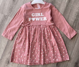 Сукня My Bella "Girl Power" персикова 2-3-4-5 років