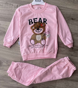 Костюм Eymus "Bear" рожевий, дівчинка 1-2-3 роки