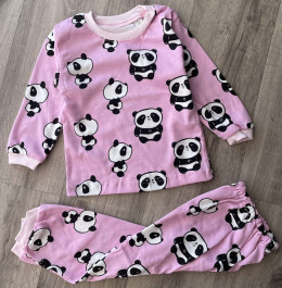 Піжама "Панда" рожева, дівчинка 2-3-4-5-6 років