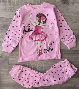 Піжама Supermini "Ballet" рожевий, дівчинка 1-2-3 років