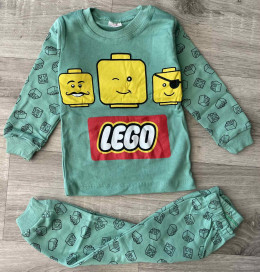 Піжама Supermini "Lego" зелений, хлопчик 1-2-3 років