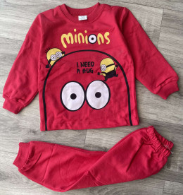 Піжама Supermini "Minions" червоний, хлопчик 1-2-3 років