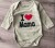 Боді Findik "I❤️mama" оливковий, унісекс 3-6-9-12-18 місяців, фото 1