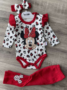 Комплект Murat Baby "Minnie" червоний, дівчинка 3-6-9-12 місяців