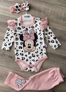 Комплект Murat Baby "Minnie" рожевий, дівчинка 3-6-9-12 місяців