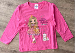 Реглан Milano "Little princess" рожевий, девочка 3-4-5-6-7 років