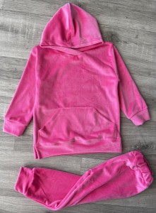 Костюм "Велюр" малиновый, девочка 3-5-7-9 лет