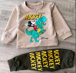 Костюм "Mickey" бежевий, хлопчик 3-5-7-9 років