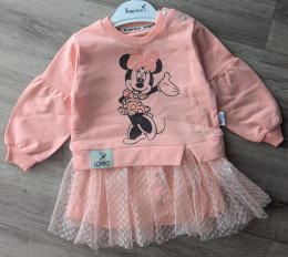 Платье Rio Kids "Minnie" персиковое 6-9-12-18 месяцев