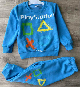 Костюм Buyumus "PlayStation" голубой, мальчик 4-5-6 лет