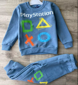 Костюм Buyumus "PlayStation" синий, мальчик 4-5-6 лет