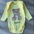 Боді Findik "Bear" жовтий, унісекс 3-6-9-12-18 місяців, фото 1