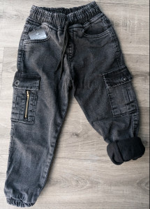 Джинси Rema Jeans "Кишені" сірі, хлопчик 5-6-7-7-8 років