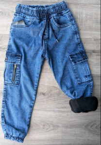 Джинсы Rema Jeans "Карманы" синие, мальчик 9-10-10-11-12 лет