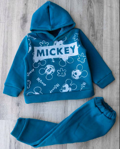 Костюм "Mickey" бирюзовый, мальчик 3-5-7-9 лет