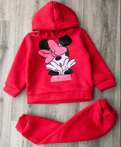 Костюм "Mickey" красный, девочка 3-5-7-9 лет