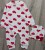 Человечек Mini love «Сердечки» белый, девочка 3-6-9-12 месяцев, фото 1
