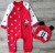 Человечек «Minnie Mouse» красный, девочка 0-3-6-9 месяцев, фото 1