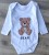 Боди Findik "Bear" білий, унісекс 3-6-9-12-18 місяців, фото