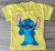 Футболка "Stich" жовтий, унісекс 1,5-2-3-4-5 років, фото