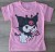 Футболка "Куроми" розовый, девочка 1,5-2-3-4-5  лет, фото