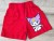 Шорты "Kuromi" красный, девочка, 3-4-5-6-7 лет, фото