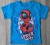 Футболка «Spider man» блакитний, хлопчик 1-2-3-4-5 років, фото