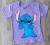 Футболка "Stich" фіолетовий, дівчинка 1,5-2-3-4-5 років, фото