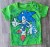 Футболка "Sonic" зелений, хлопчик 1-2-3-4-5 років, фото