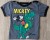 Футболка «Mickey» графітовий, хлопчик 6-9-12-18 місяців, фото