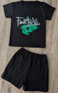 Костюм «Football» черный, мальчик 3-5-7-9 лет