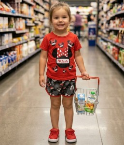 Костюм "Minnie", красный, девочка 2-3-4-5-6 лет