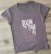 Футболка « напис» сірий, унісекс 6-7-8-9-10 років, фото