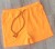 Шорти «Однотоні» помаранчевий, дівчинка 1,5-2-3-4-5-6 років, фото