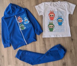 Костюм «Лабубу» синий, мальчик 3-4-5-6 лет