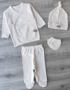 Комплект Findik "Однотонний" молочний, унісекс 3 місяців