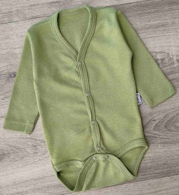 Боди Findik "Однотонный "зеленый (хаки), мальчик 0-3-6 месяцев