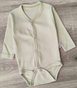 Боди Findik "Однотонный "зеленый (оливка), мальчик 0-3-6 месяцев