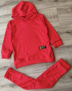 Костюм " Designe" красный, девочка 2-3-4-5 лет