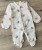 Человечек "Ежики" молочный, унисекс 0-3 месяцев, фото