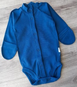 Боді "Однотонний" , індіго, унісекс 0-3-6 місяців