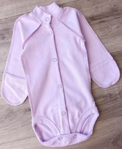 Боді "Однотонний" , фіолетовий(бузковий), дівчинка 0-3-6 місяців