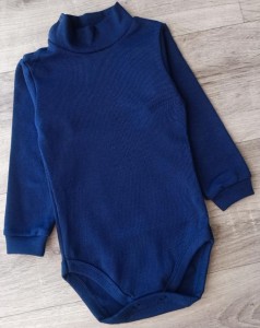 Боди "Однотонный" , синий, унисекс 9-12-18-24 месяцев