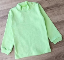 Водолазка "Однотонная" , зеленый(салатовый), унисекс 3-4-5-6 лет