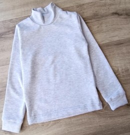 Водолазка "Однотонная" , серый, унисекс 3-4-5-6 лет
