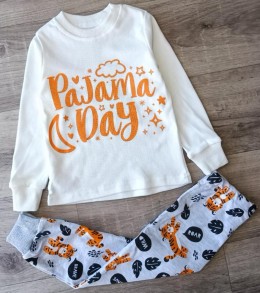Пижама "Pajama" оранжевый, унисекс 5-6-7-8 лет